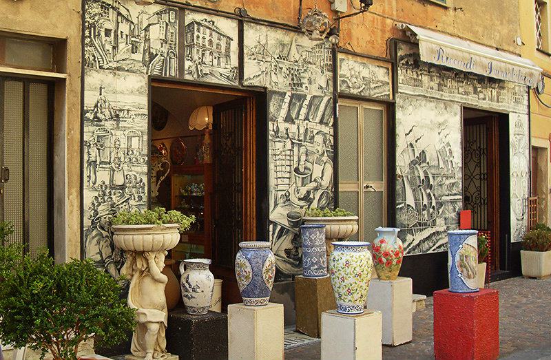 Albisola - een centrum van de Italiaanse keramiek