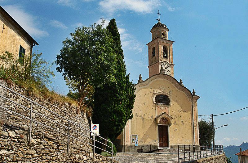 La chiesa parrocchiale di San Martino in Onzo