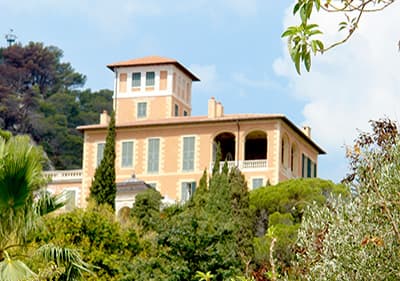 Villa Hanbury een Ventimiglia, Ligurië